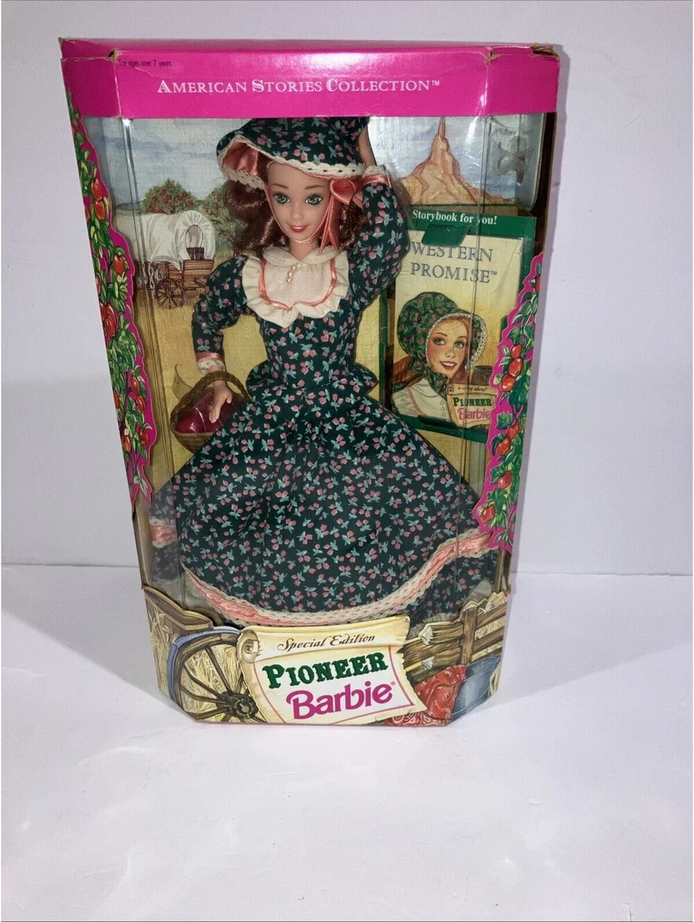 Vintage Pioneer Barbie Special Edition American Stories Collection Doll 1994 NEW